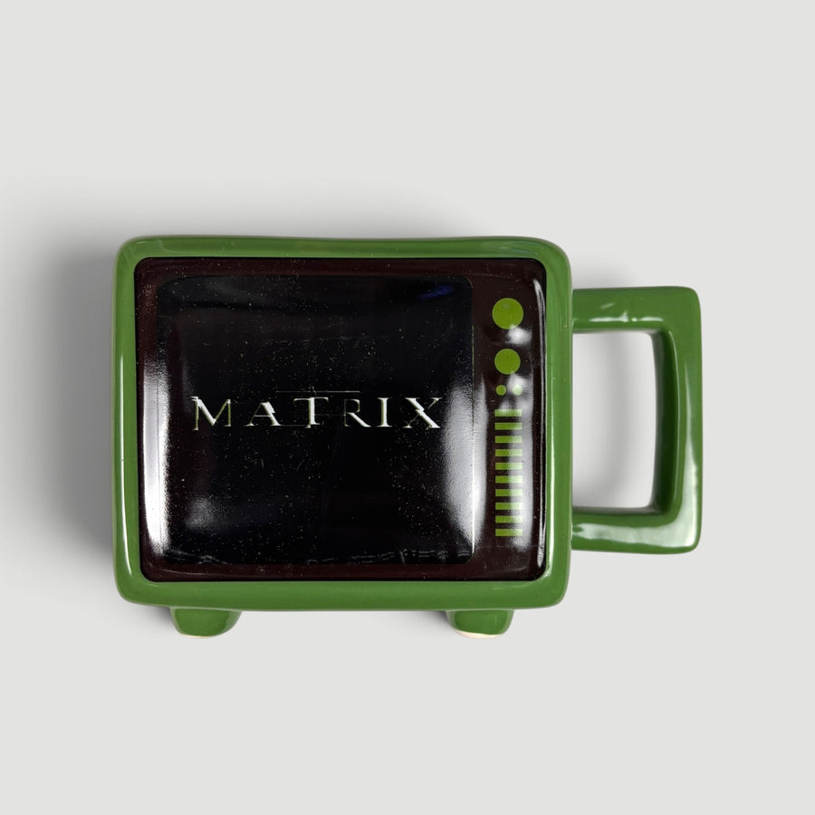 2003 The Matrix Reloaded TV-Shaped Heat Reveal Mug