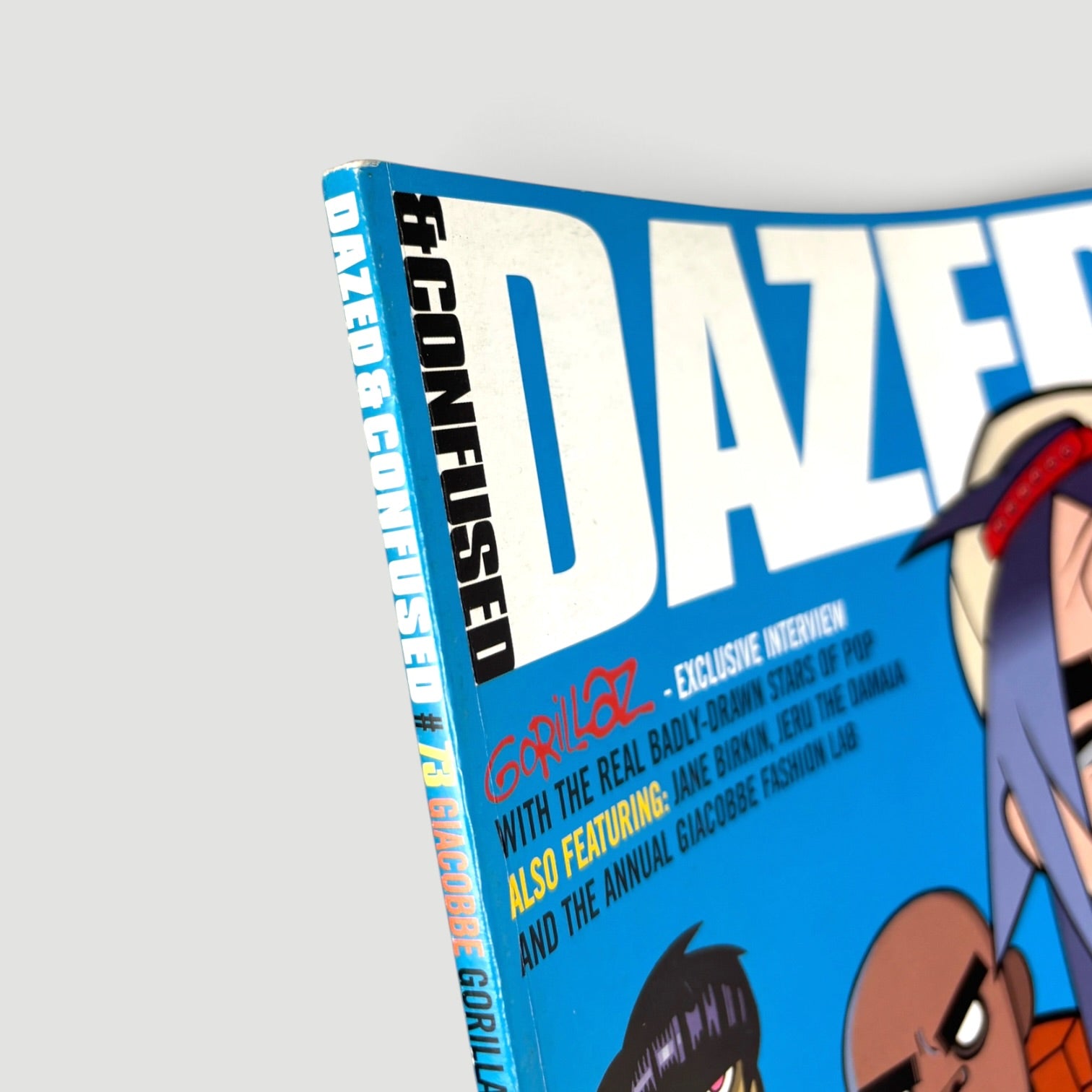 2001 Dazed & Confused Gorillaz Cover Issue