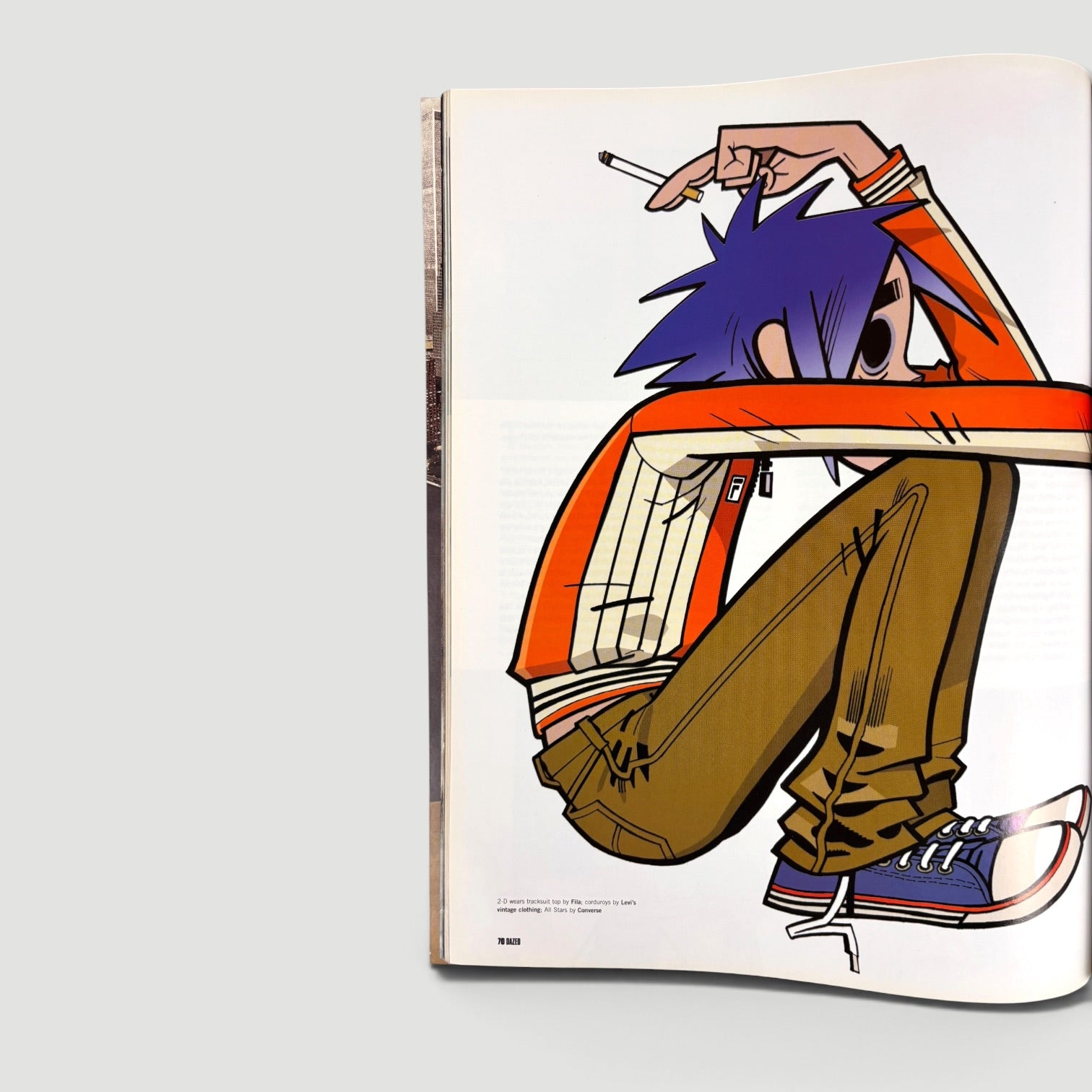 2001 Dazed & Confused Gorillaz Cover Issue
