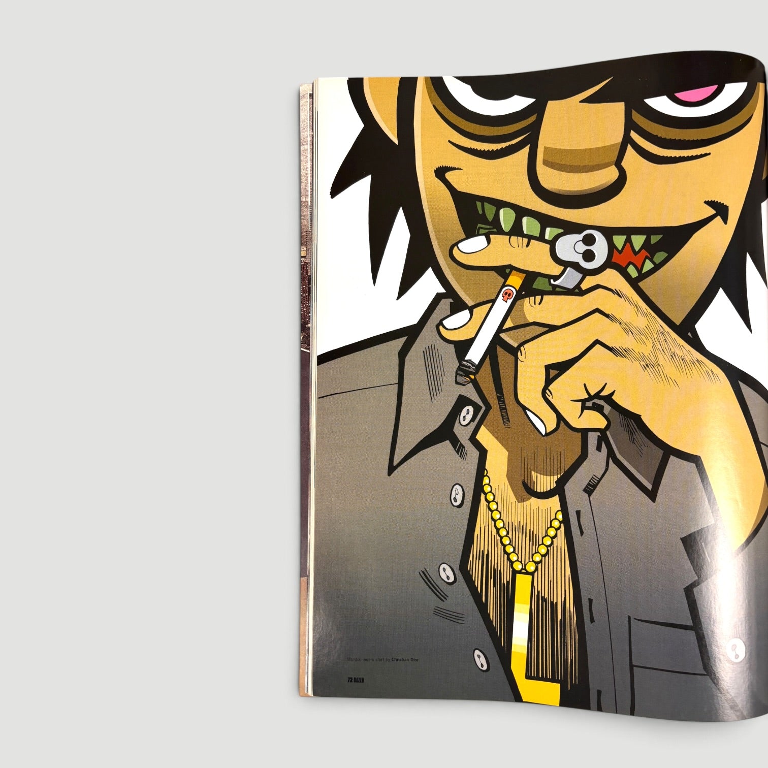 2001 Dazed & Confused Gorillaz Cover Issue