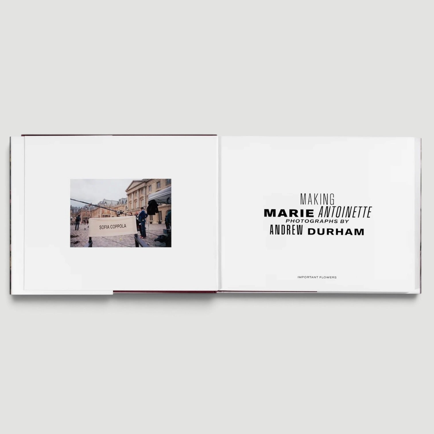 2026 Making Marie Antoinette Photographs by Andrew Durham (New)