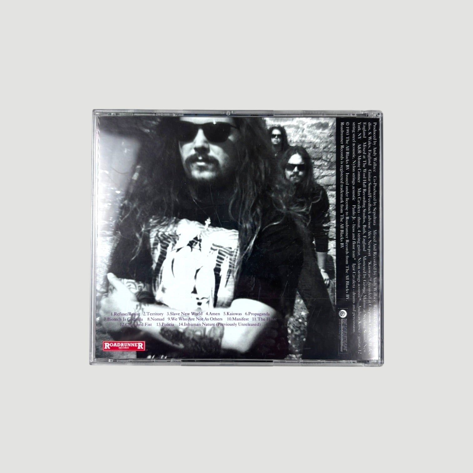 1993 Sepultura Chaos A.D. CD/Flag Tin Boxset