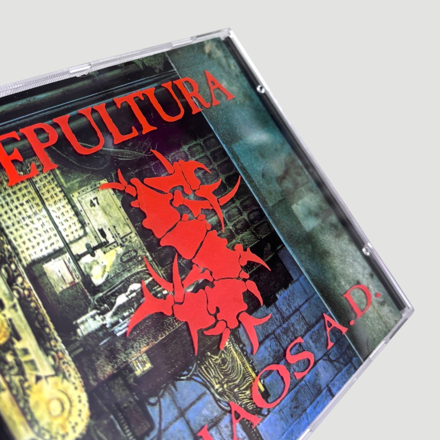 1993 Sepultura Chaos A.D. CD/Flag Tin Boxset