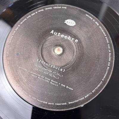 1993 Autechre Incunabula UK 1st Press LP