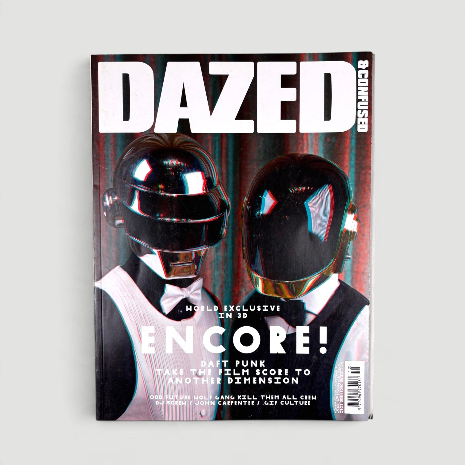 2010 Dazed & Confused Daft Punk 3D Issue