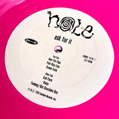 1995 Hole Asking For It UK Vinyl Single