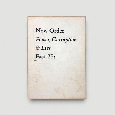 1986 New Order Power, Corruption & Lies UK Cassette Boxset