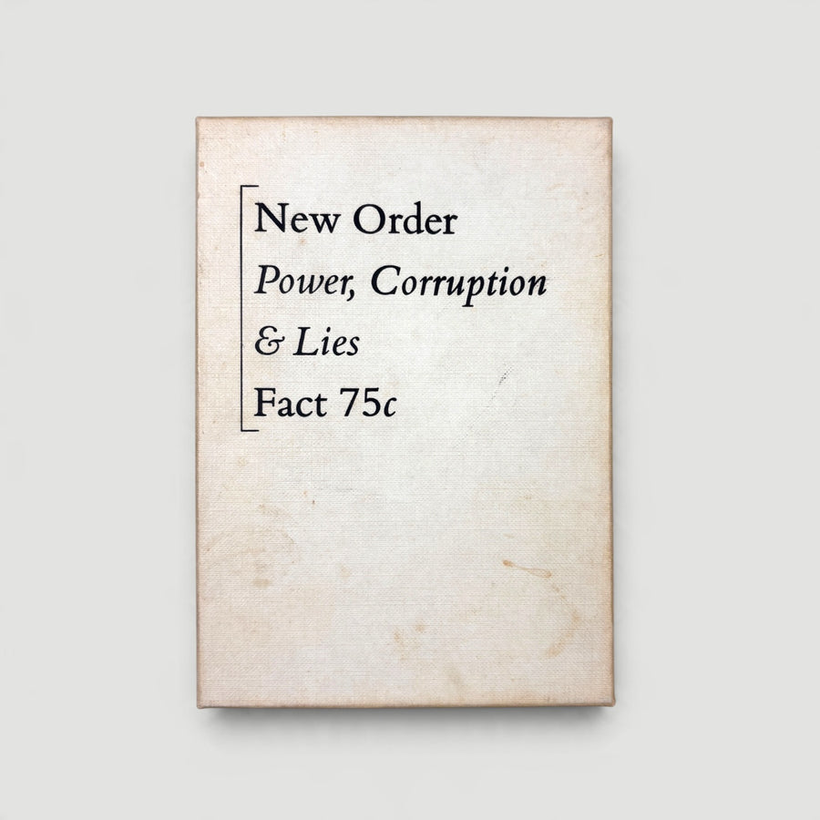 1986 New Order Power, Corruption & Lies UK Cassette Boxset