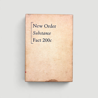 1987 New Order Substance 2 x Cassette Box Set