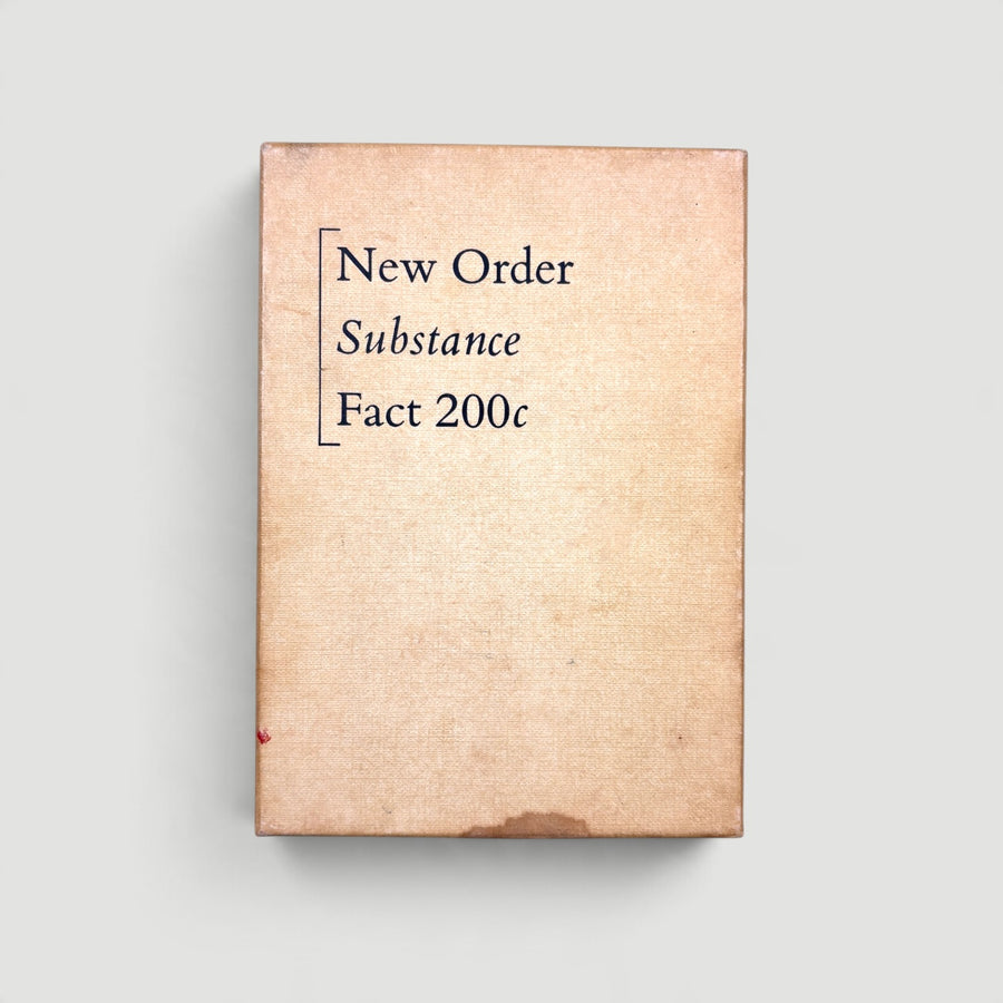 1987 New Order Substance 2 x Cassette Box Set
