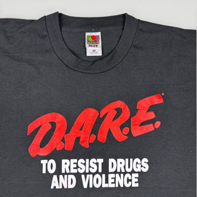 90's D.A.R.E. To Resist Drugs & Violence T-Shirt