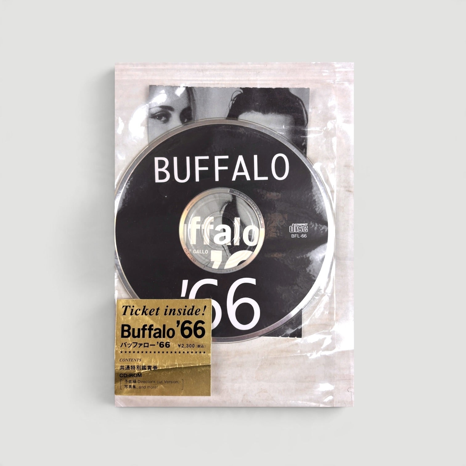 1988 Buffalo '66 Japanese CD-Rom + Theatre Ticket