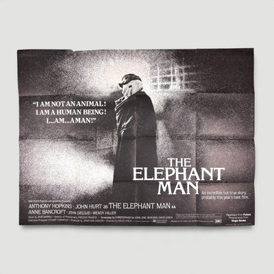 1984 David Lynch Elephant Man UK Quad Poster