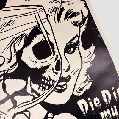 80's Misfits Die Die My Darling Poster