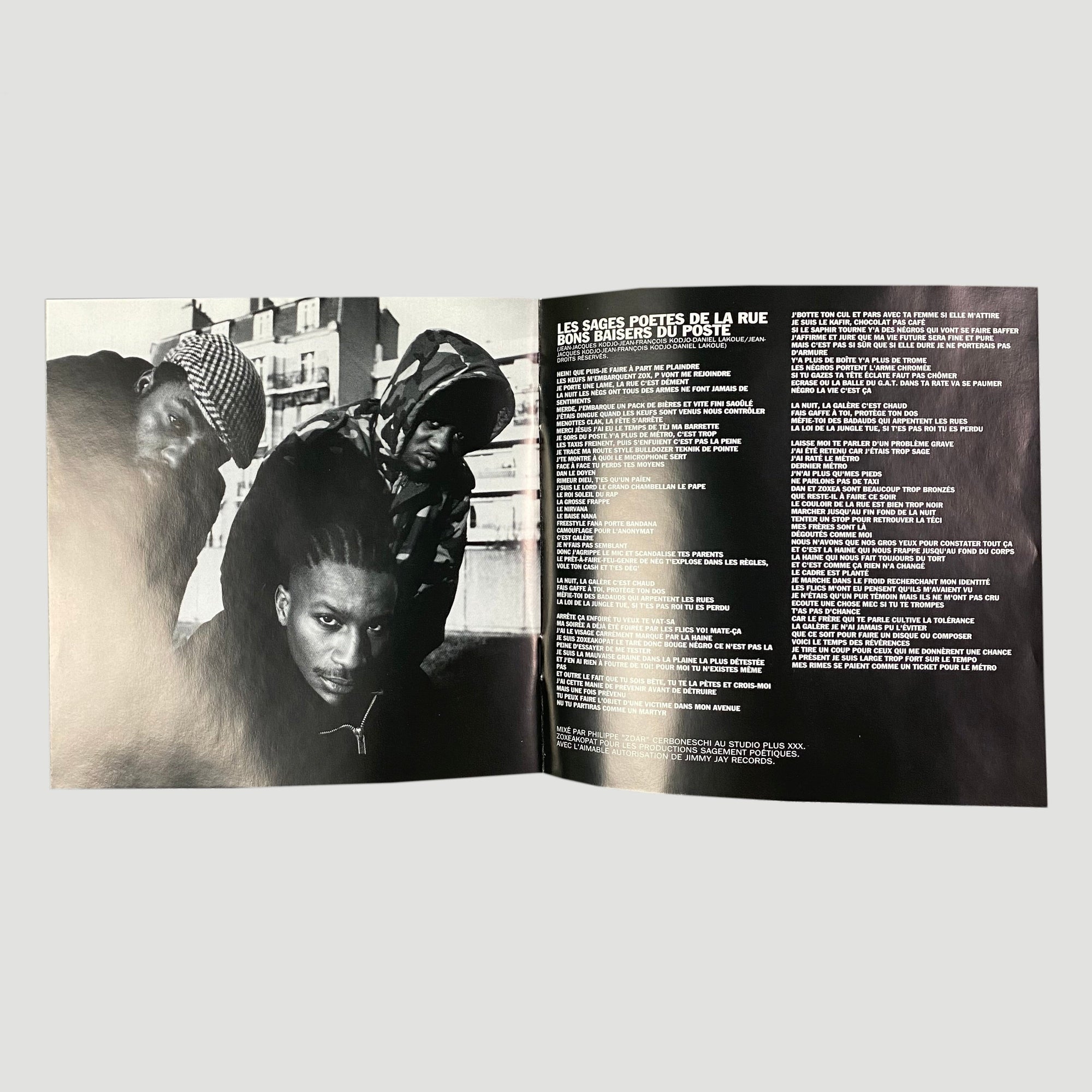 90’s La Haine ‘Inspired by’ CD