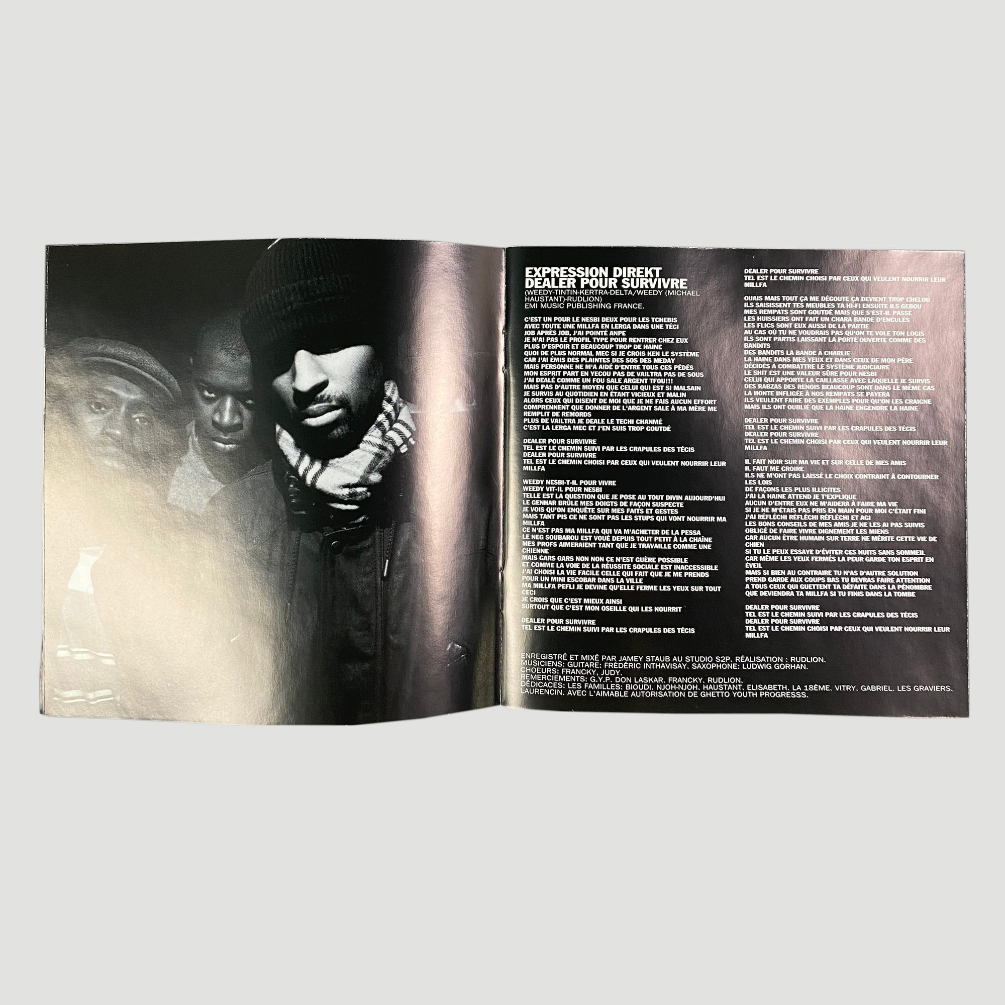 90’s La Haine ‘Inspired by’ CD