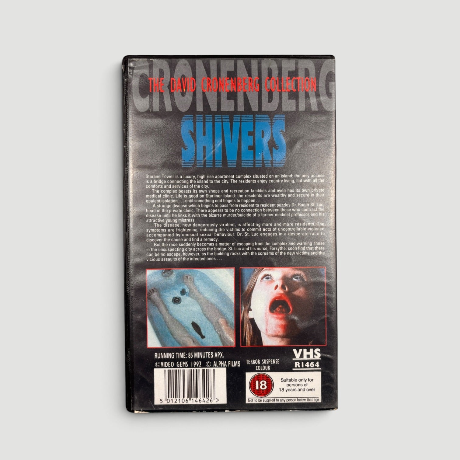 90's David Cronenberg 3 x VHS Set