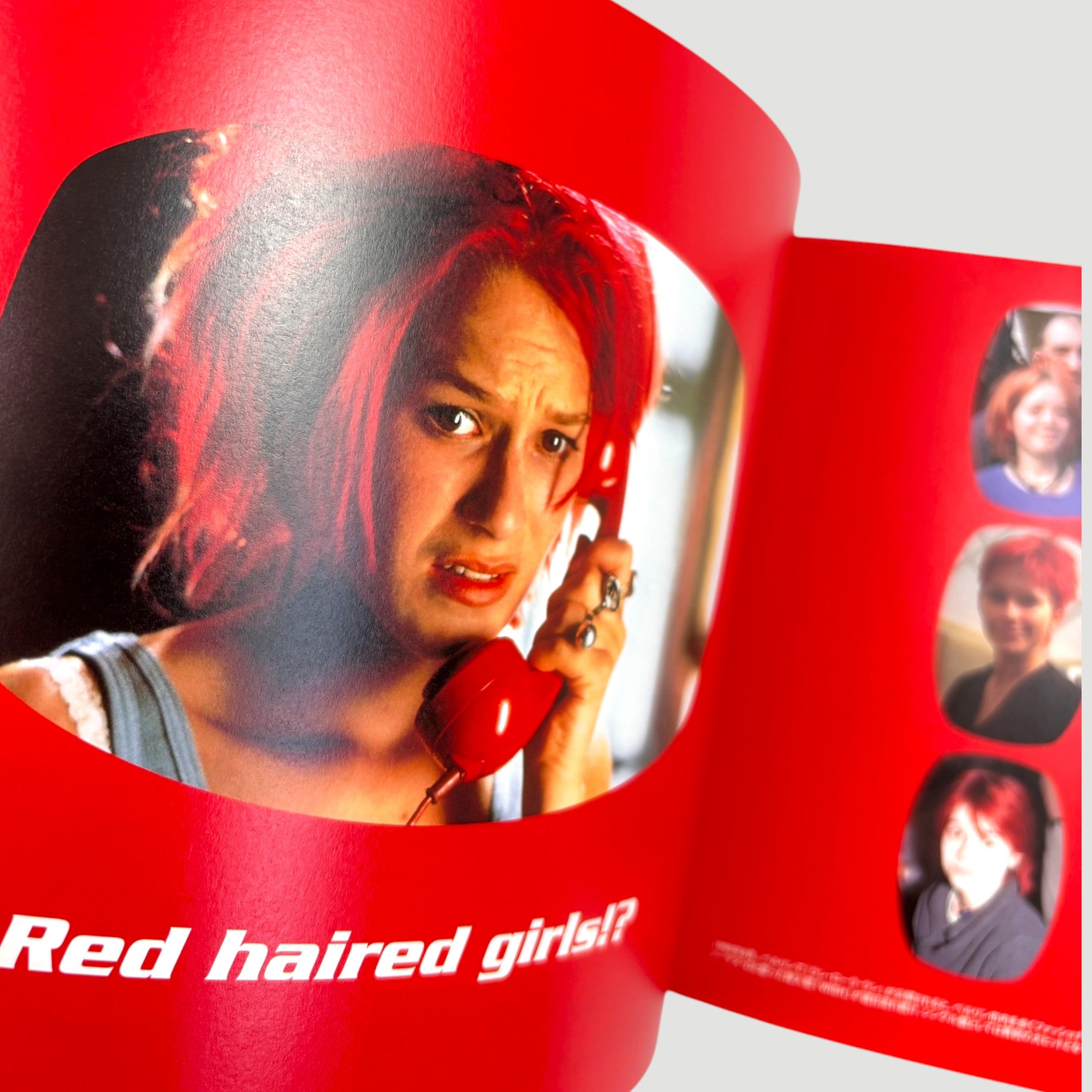 1998 Run Lola Run Japanese Programme + Poster