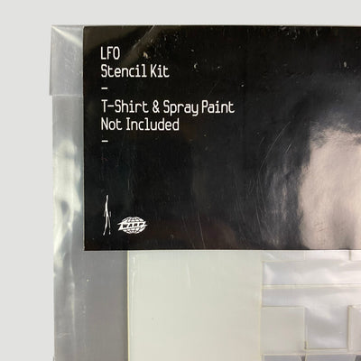 2003 LFO Warp Records Stencil Kit