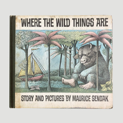 70’s Where the Wild Things Are Early Edition Hardback