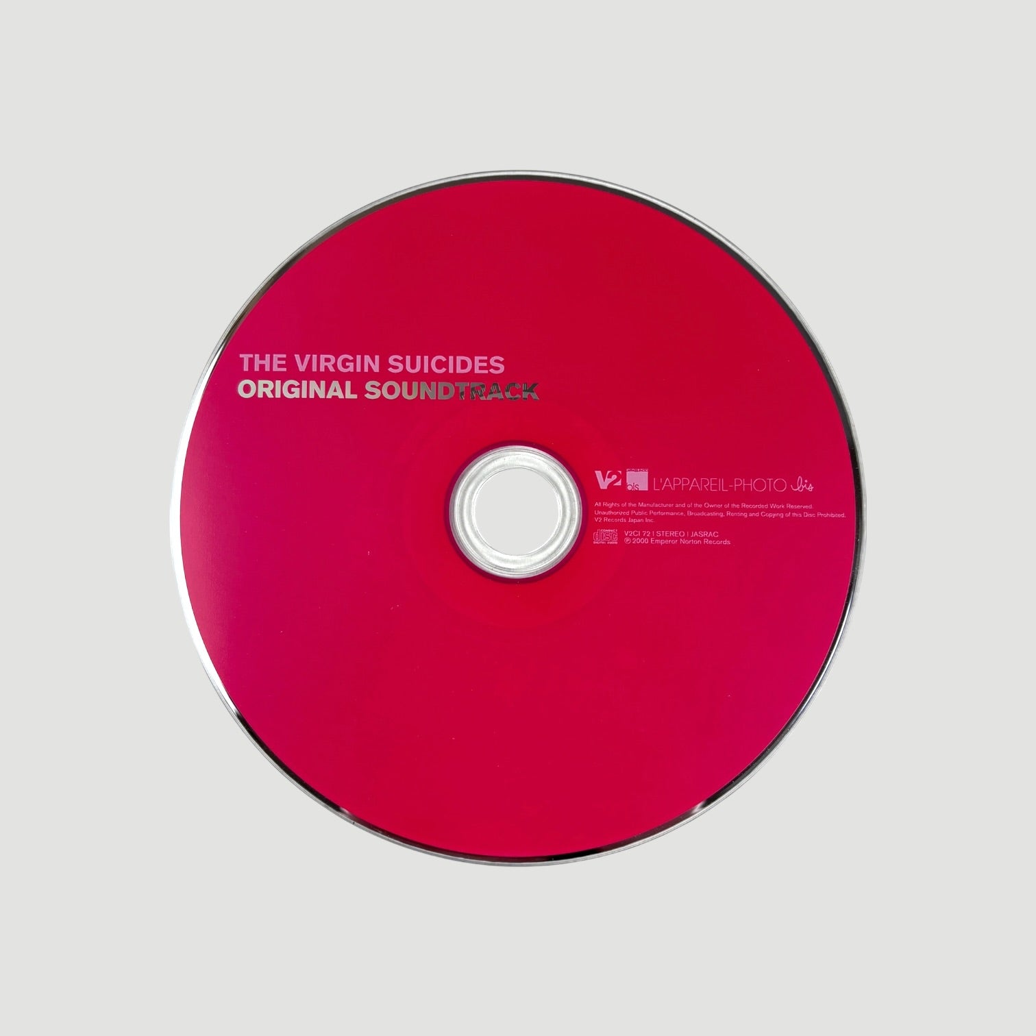 2000 The Virgin Suicides Japanese CD