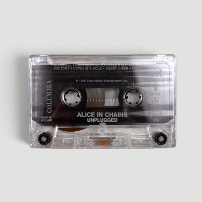 1996 Alice in Chains Unplugged UK Cassette
