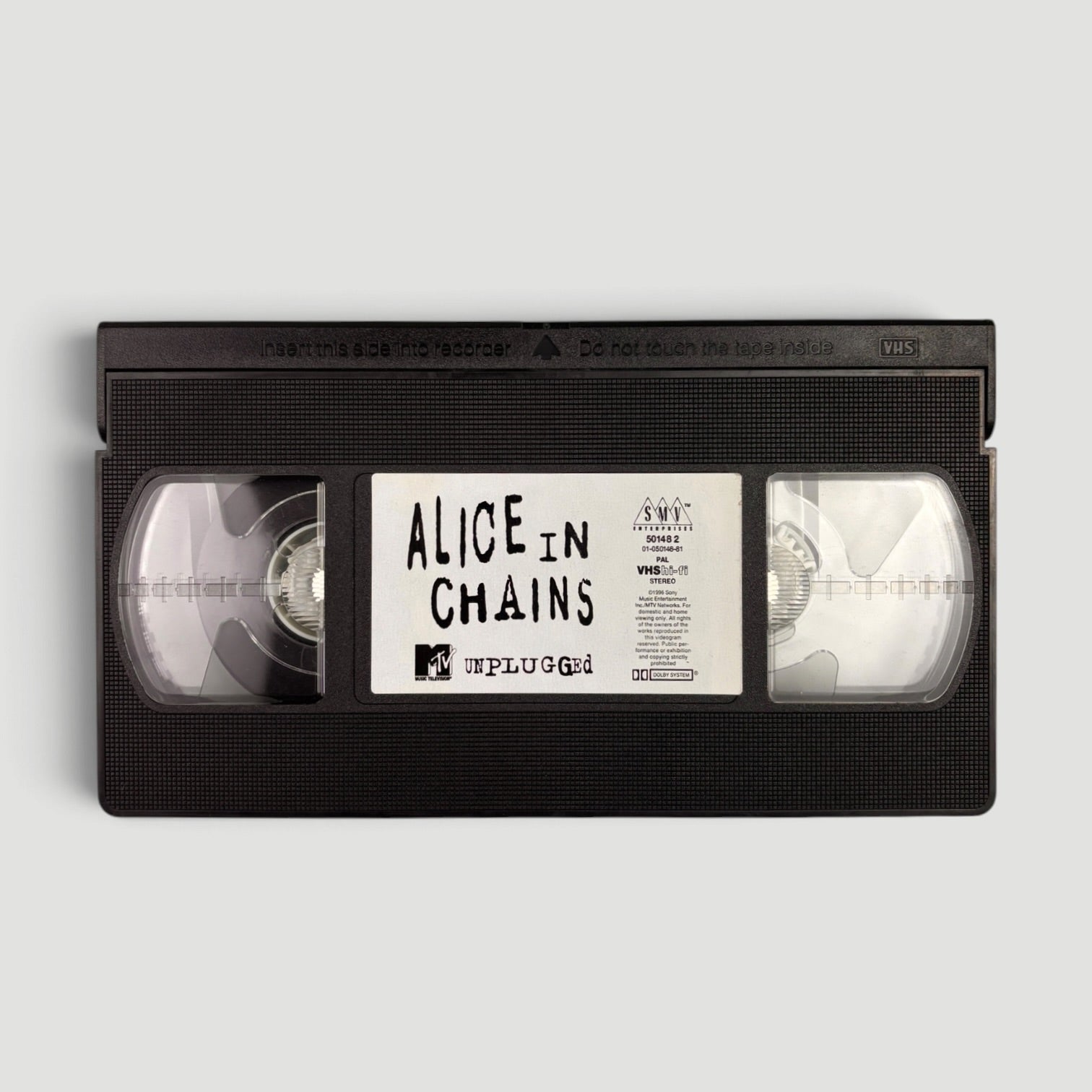 1996 Alice in Chains Unplugged UK VHS