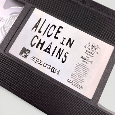 1996 Alice in Chains Unplugged UK VHS