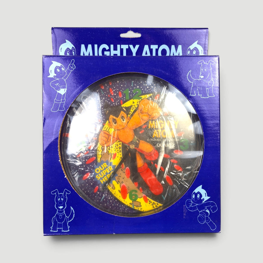 90's Mighty Atom Wall Clock (Boxed)