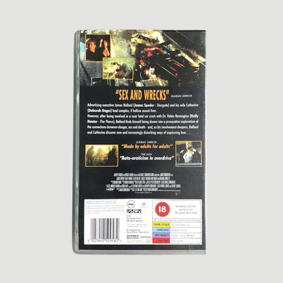 1996 David Cronenberg Crash EX-Rental UK VHS