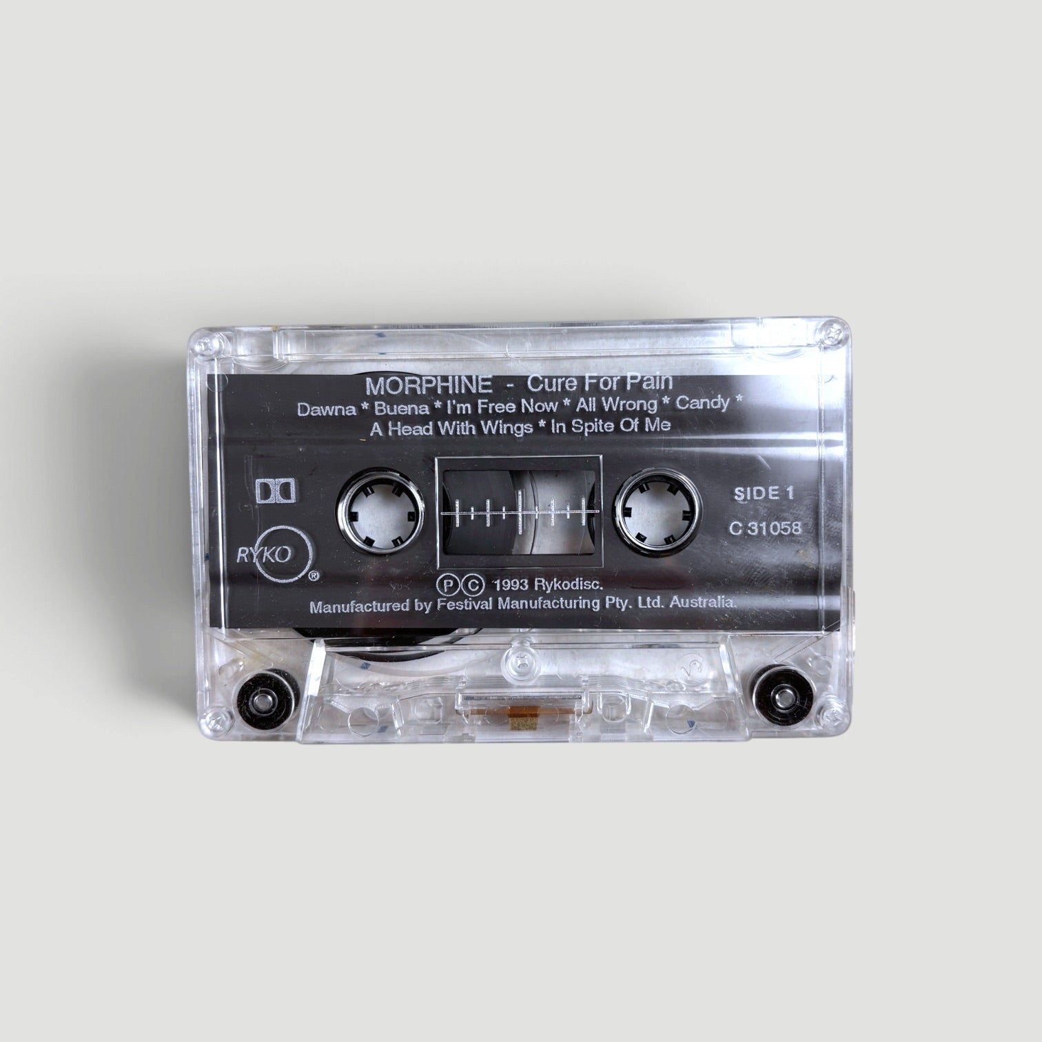 1993 Morphine Cure for Pain UK Cassette
