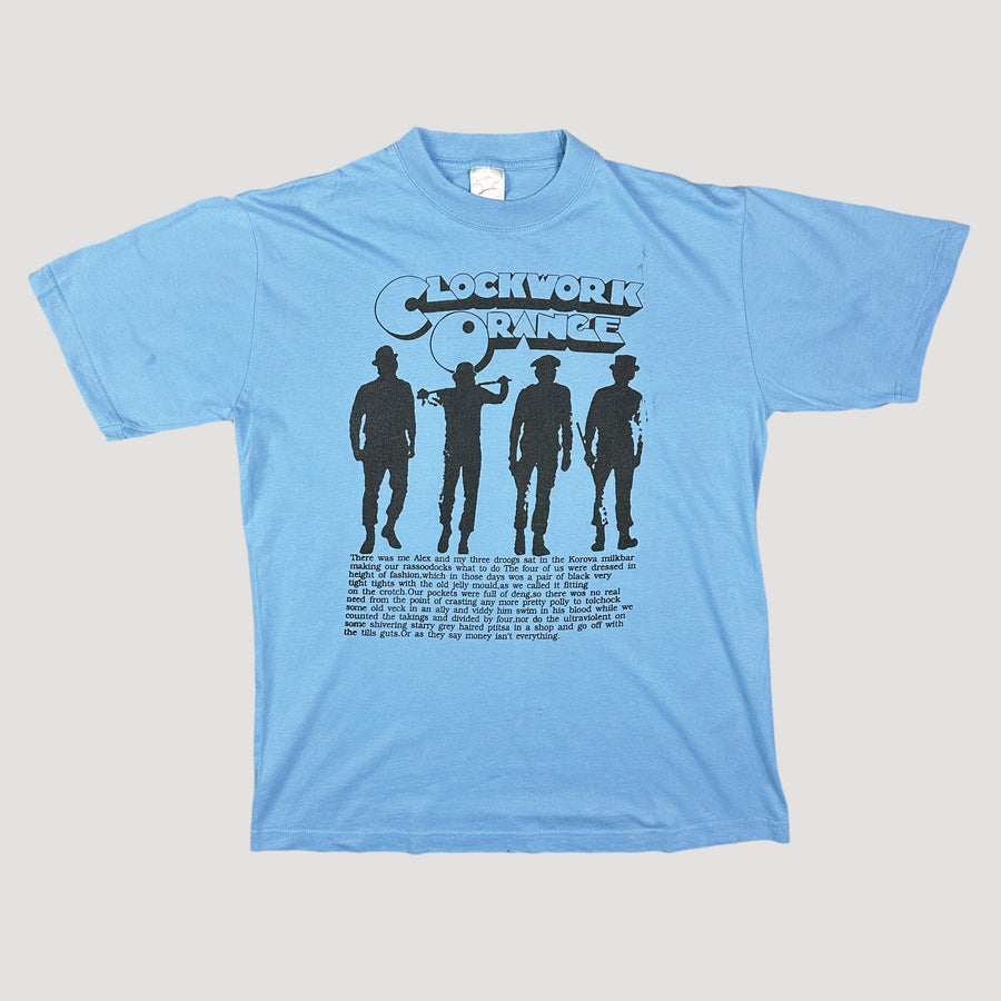 90’s Clockwork Orange Sky Blue T-Shirt