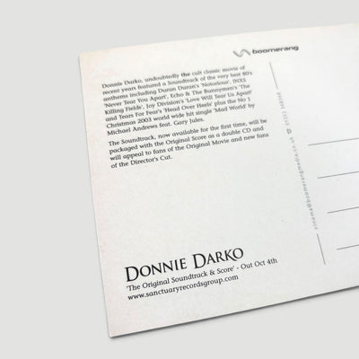 2001 Donnie Darko Soundtrack Postcard