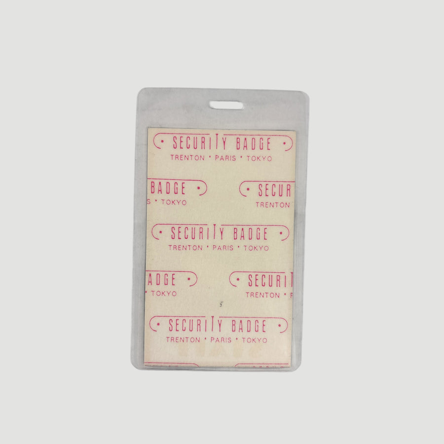 90's The Cure Backstage Pass