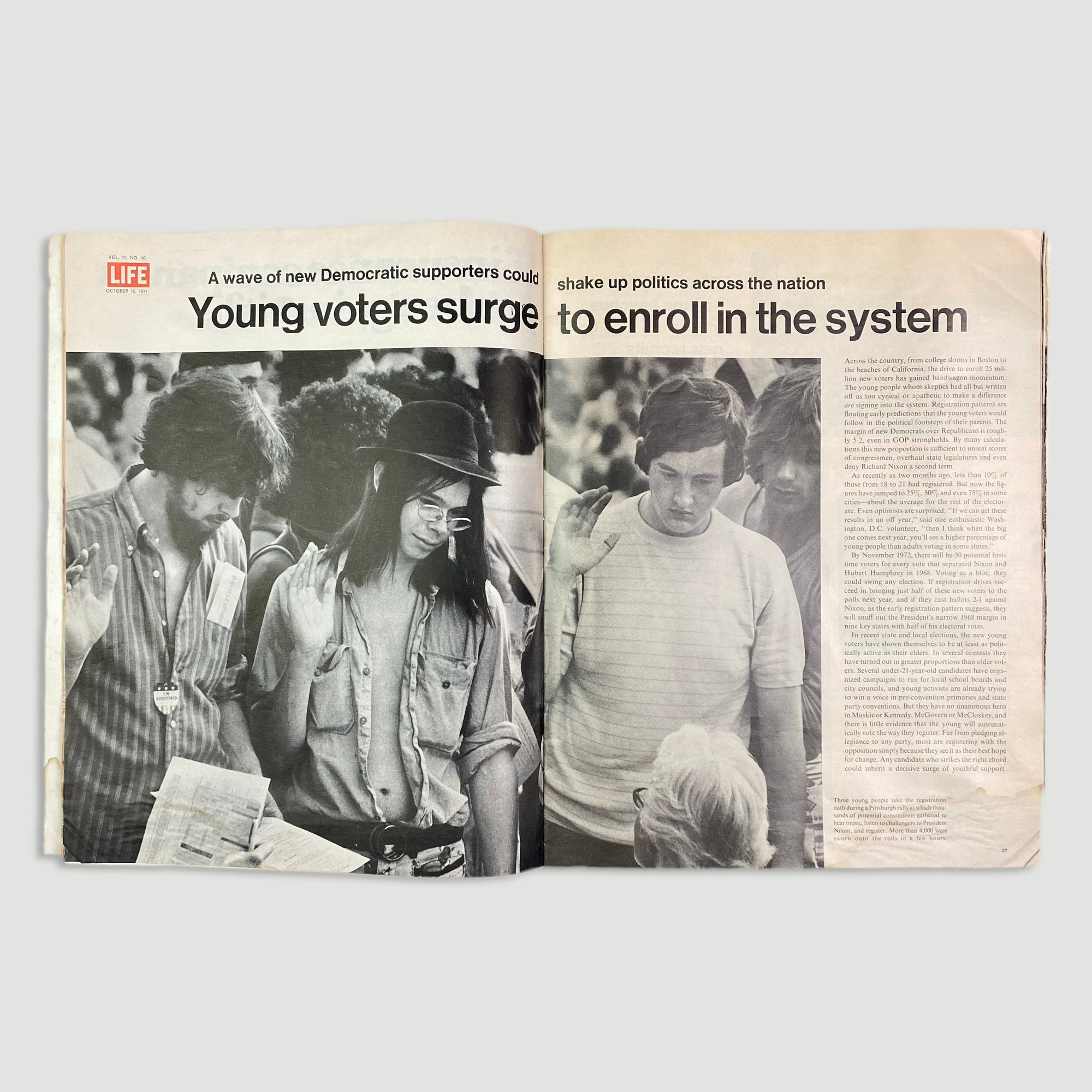 1971 LIFE Magazine Issue