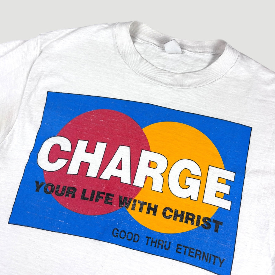 90's Jesus Credit Card T-Shirt