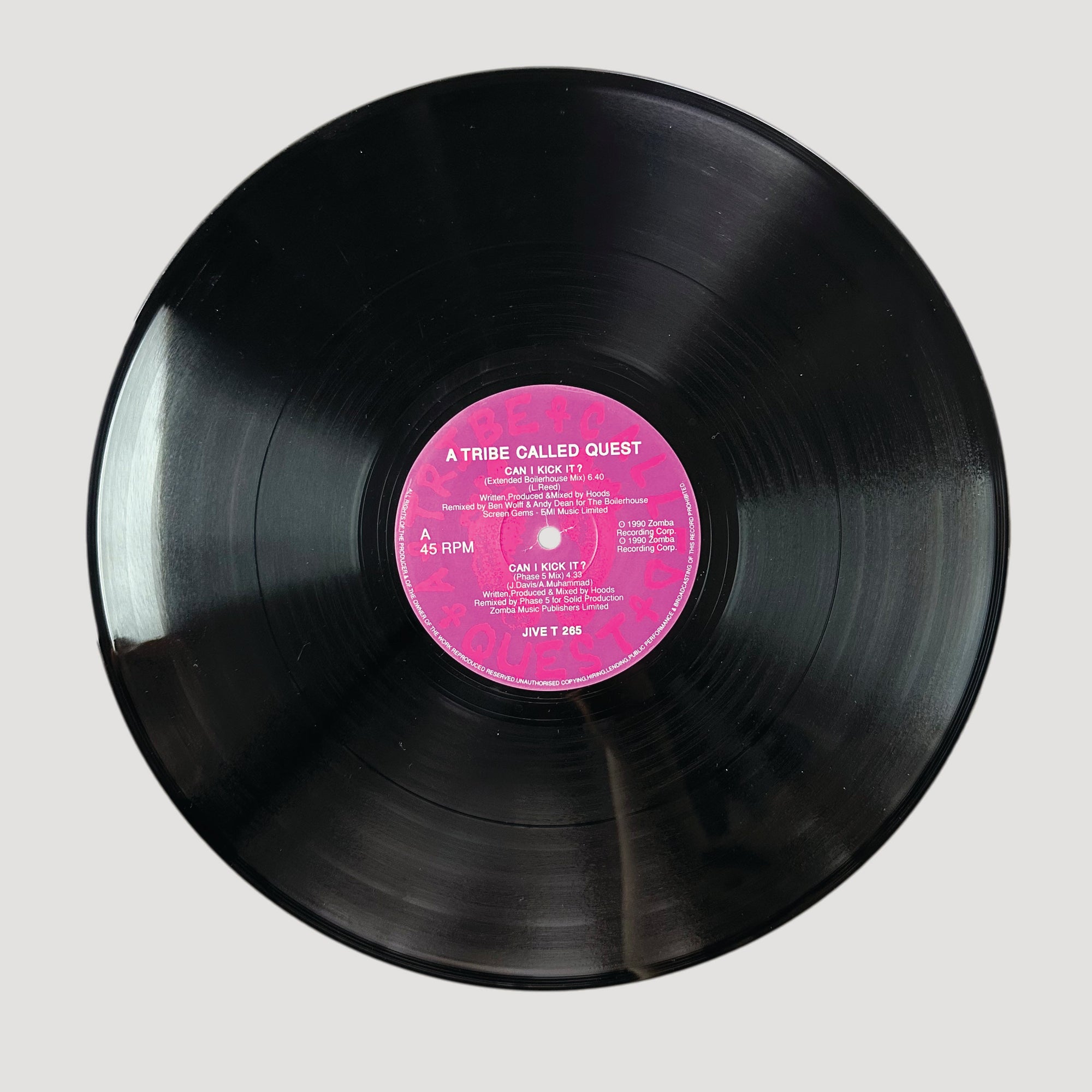 1990 A Tribe Called Quest Can I Kick It? 12" Single