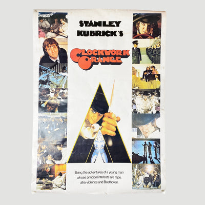 80's Clockwork Orange Promo Poster