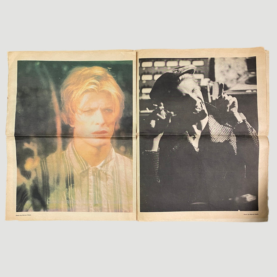 1976 David Bowie Isolar Tour Programme
