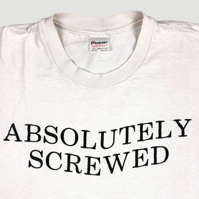 90's Absolutley Screwed Absolut T-Shirt