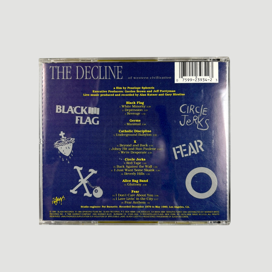 1990 The Decline of Western Civilisation OST CD