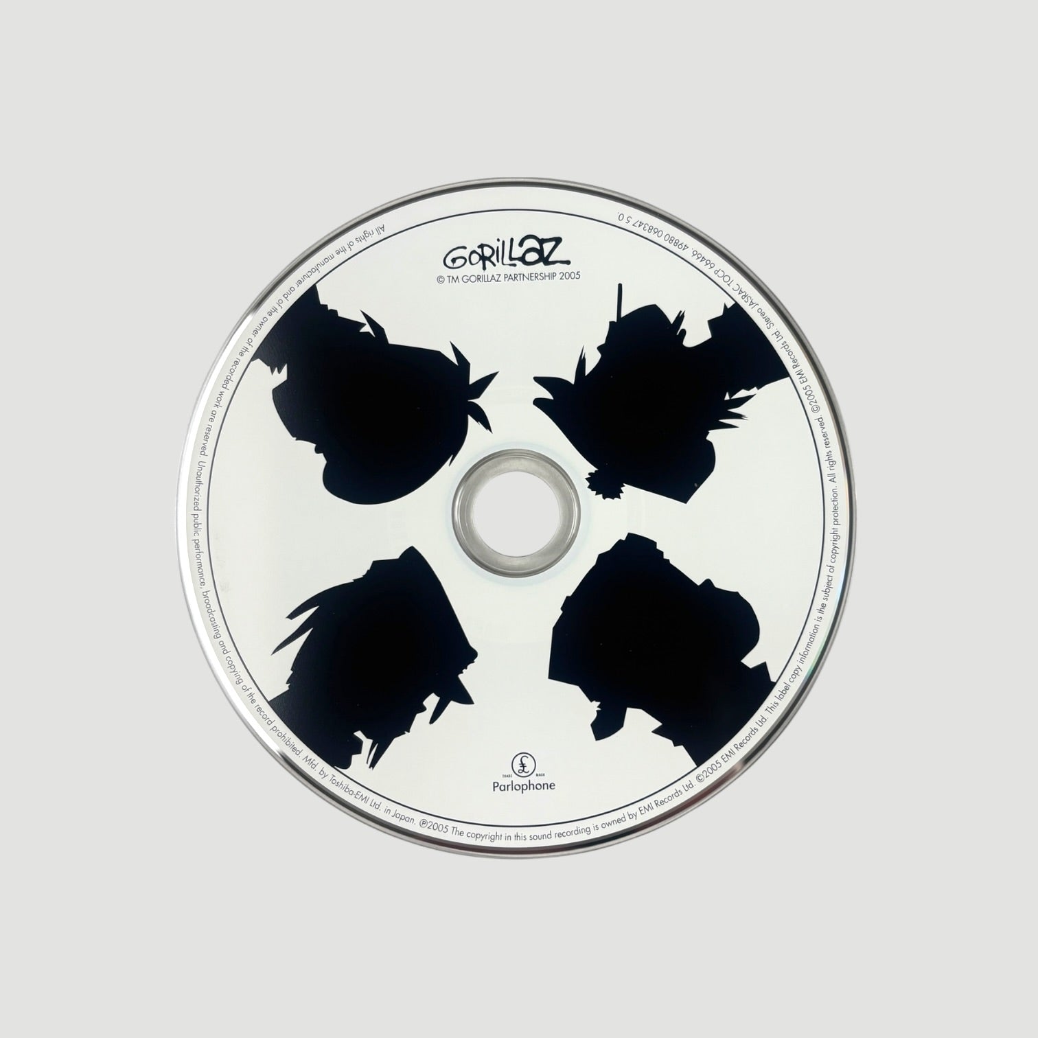 2005 Gorillaz Demon Days Japanese CD