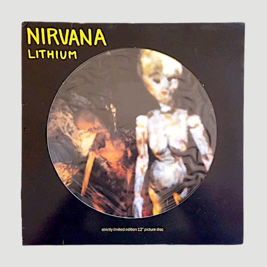 1992 Nirvana Lithium UK 12" Picture Disc Single