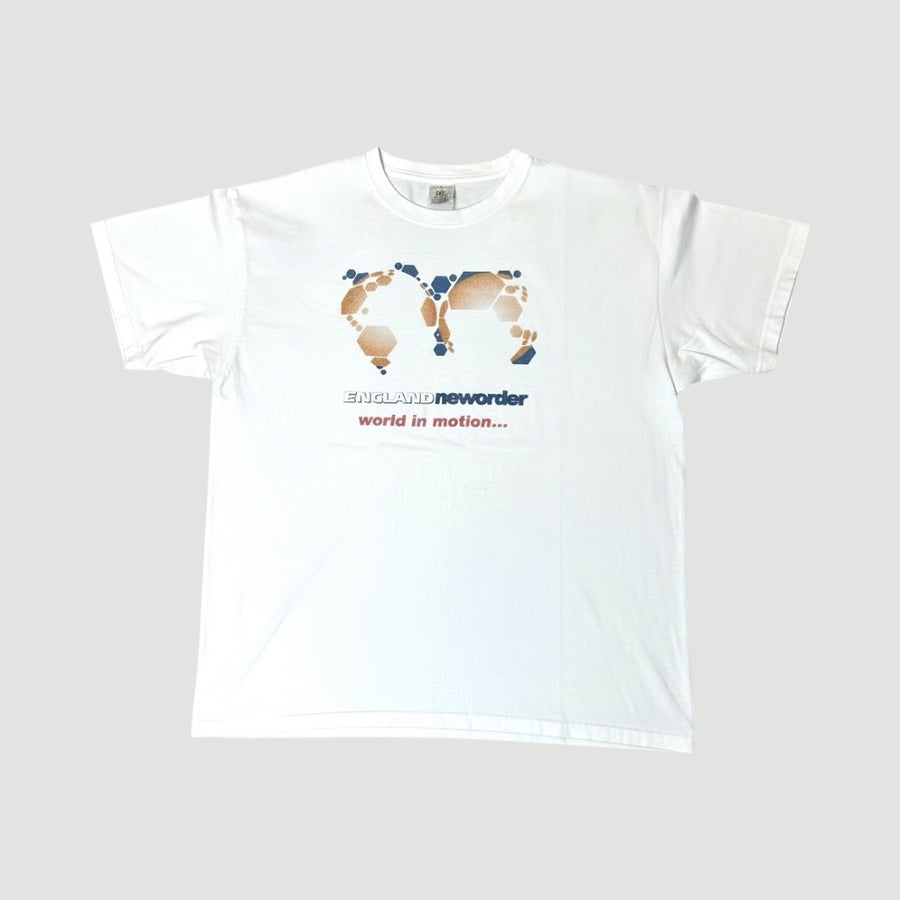 1990 New Order World in Motion T-Shirt