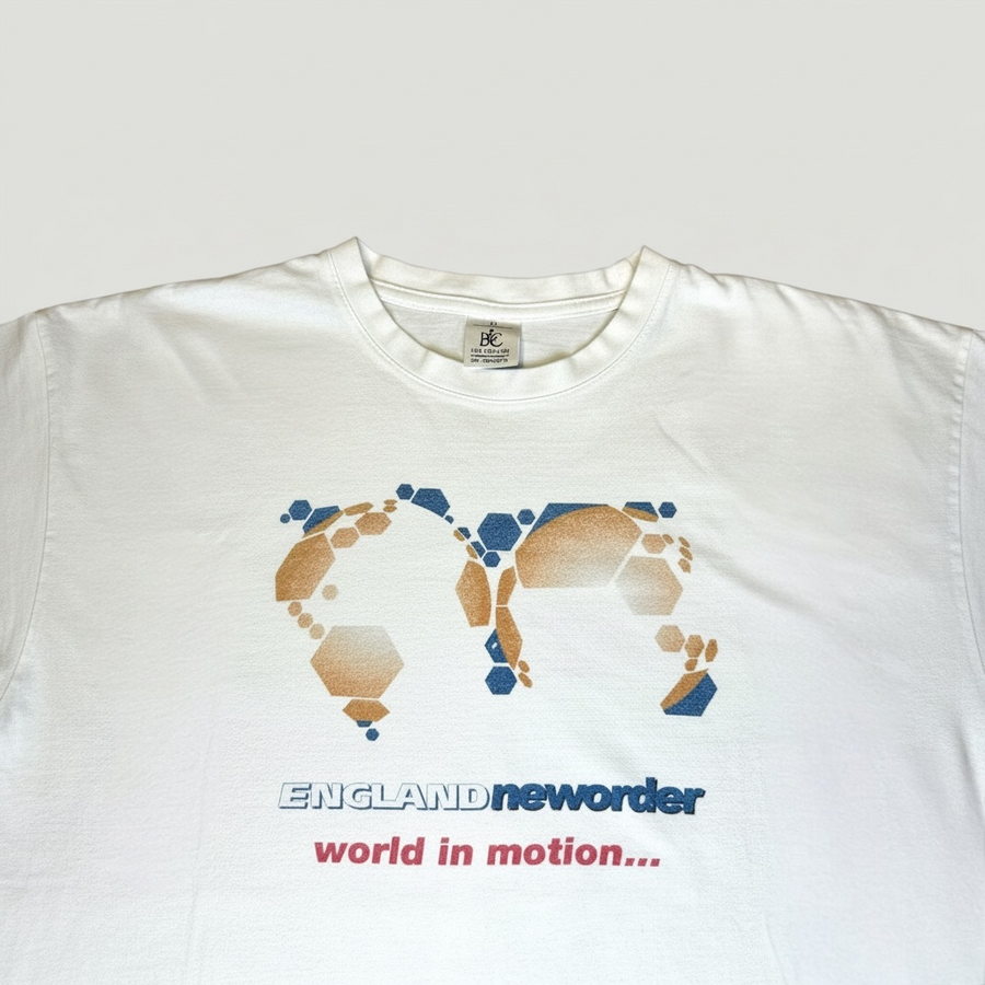 1990 New Order World in Motion T-Shirt