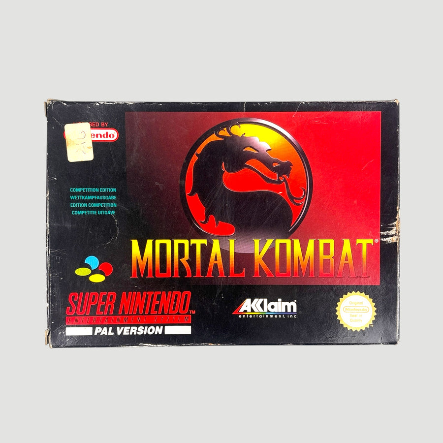 1992 Mortal Kombat SNES Game