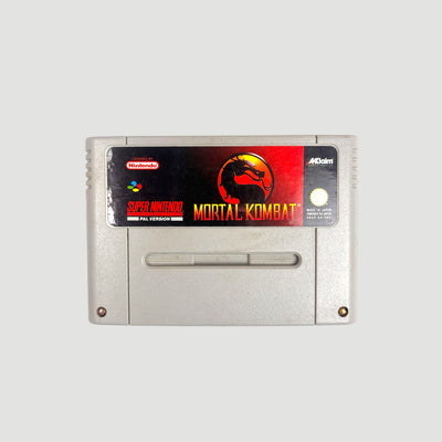 1992 Mortal Kombat SNES Game