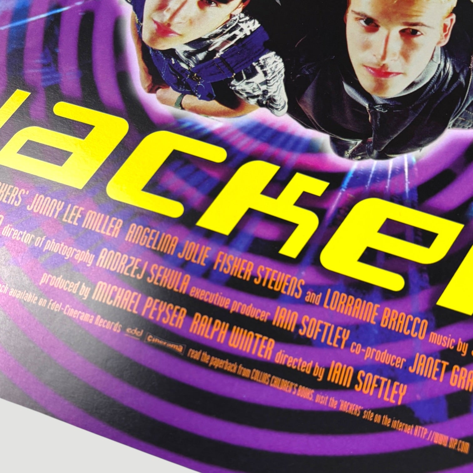 1995 Hackers Mini Quad UK Poster