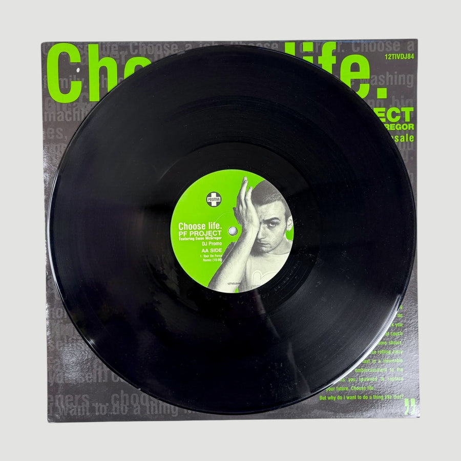1997 PF Project Featuring Ewan McGregor Choose Life UK 12" Single