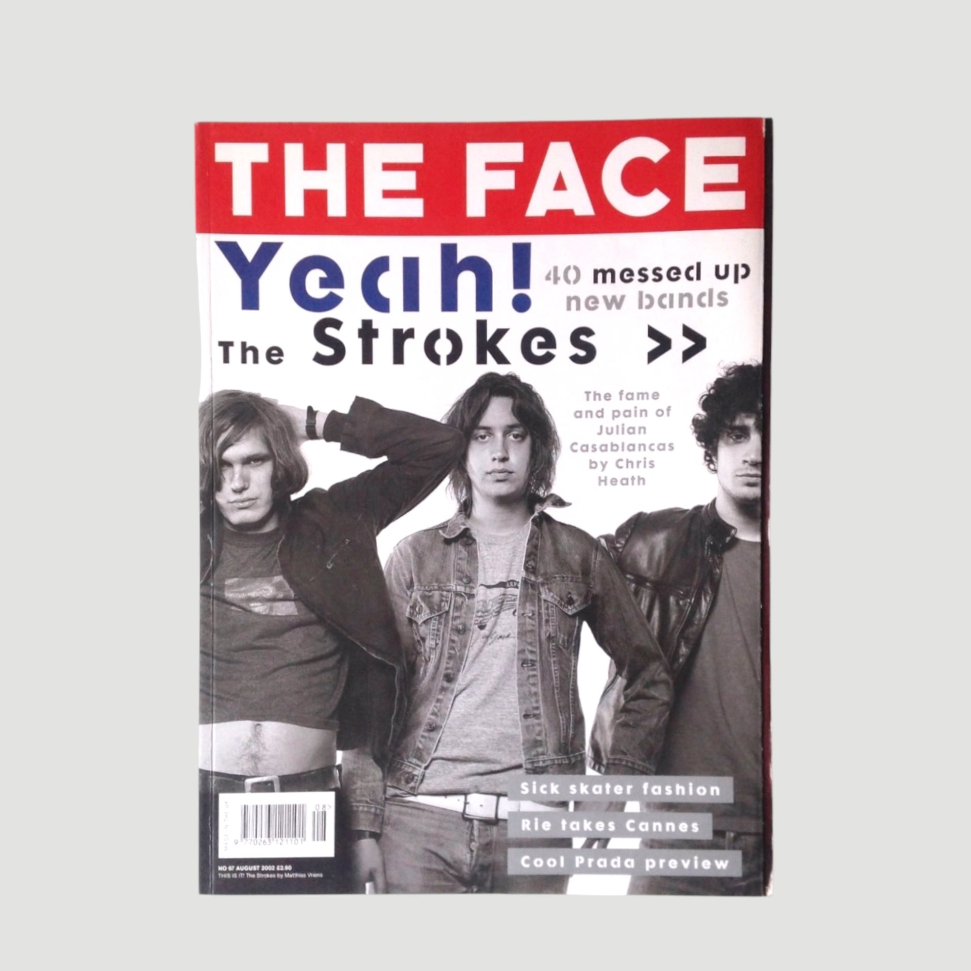 2001 The Face The Strokes Cover Issue